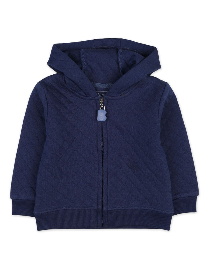 Baby Boys 3 Pieces Winter Suit Bambies Blue and Yellow Stripes at Zubaidas Pakistan