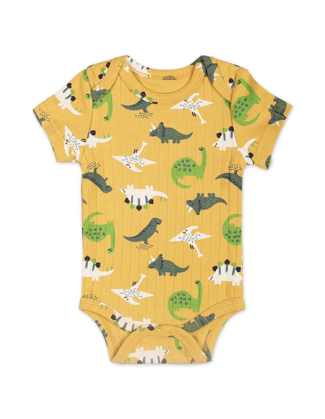 Baby Boys 3 Pieces Winter Suit Sets Bambies Dinosaur Mustard and Cream at Zubaidas Pakistan