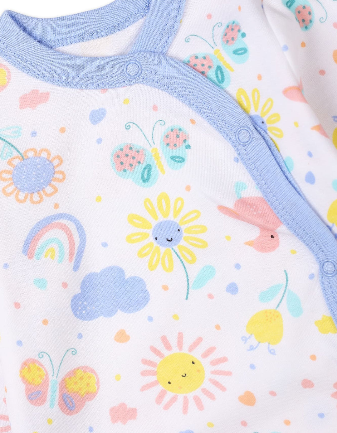 Baby Boys 3 Pieces Winter Suit Sets Bambies Light Blue and White at Zubaidas - Pakistan’s No 1 and most trusted baby and kids store serving Pakistani Parents for over 50 years