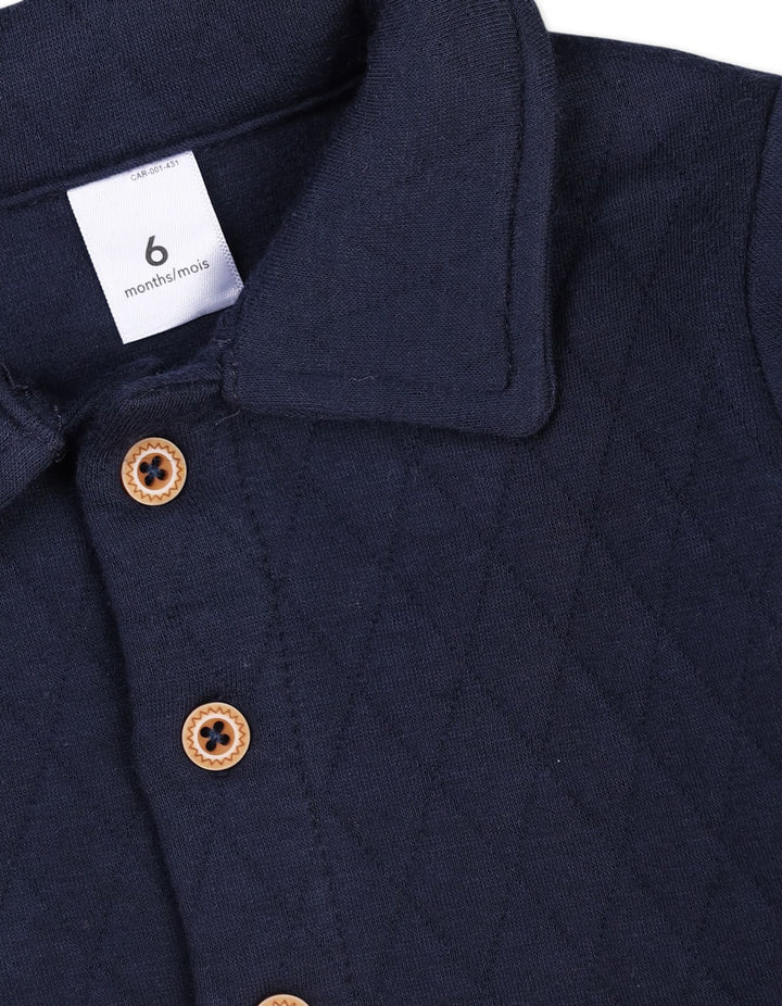 Baby Boys 3 Pieces Winter Suit Sets Bambies Navy Blue at Zubaidas - Pakistan’s No 1 and most trusted baby and kids store for over 50 years