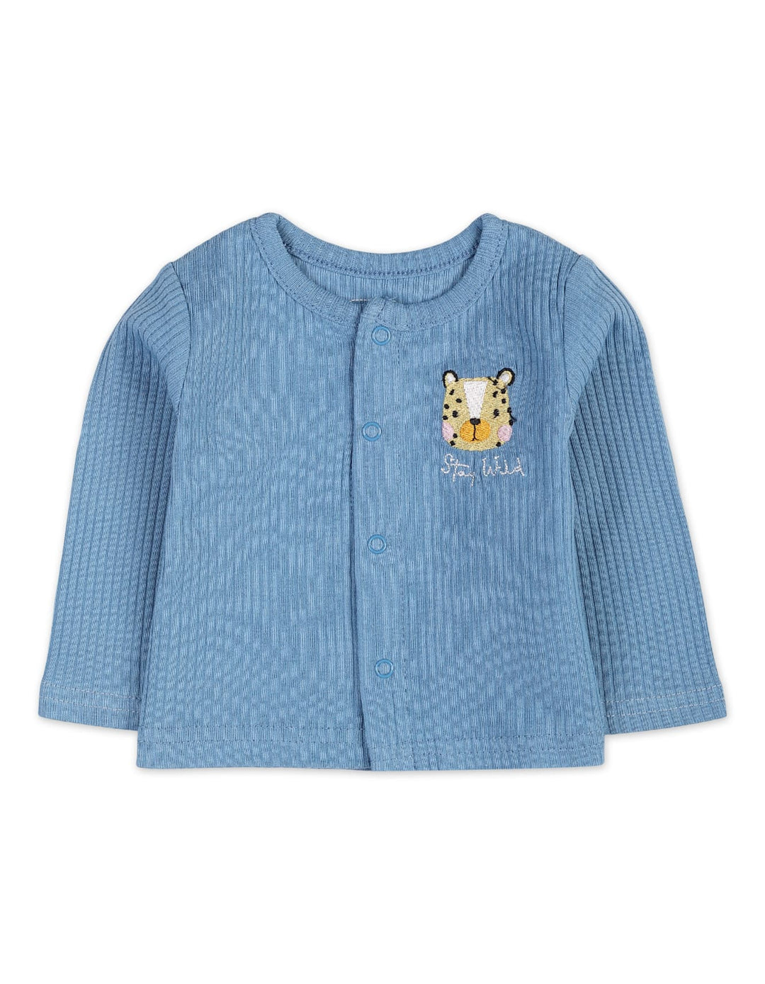 Baby Boys 5 Pieces Winter Suit Sets Bambies Blue and Grey at Zubaidas Pakistan