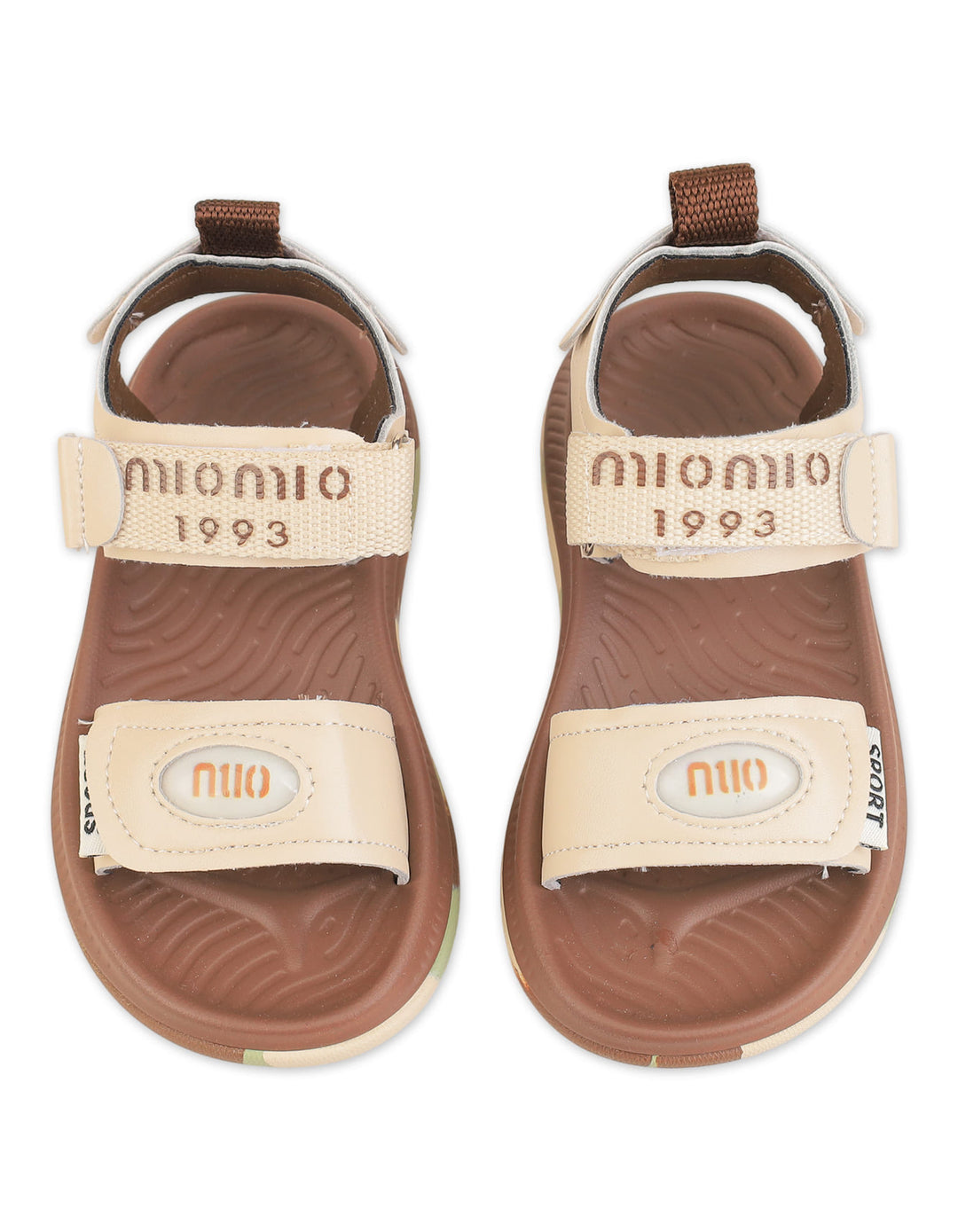 Baby Boys and Boys Comfort Sandals Beige at Zubaidas