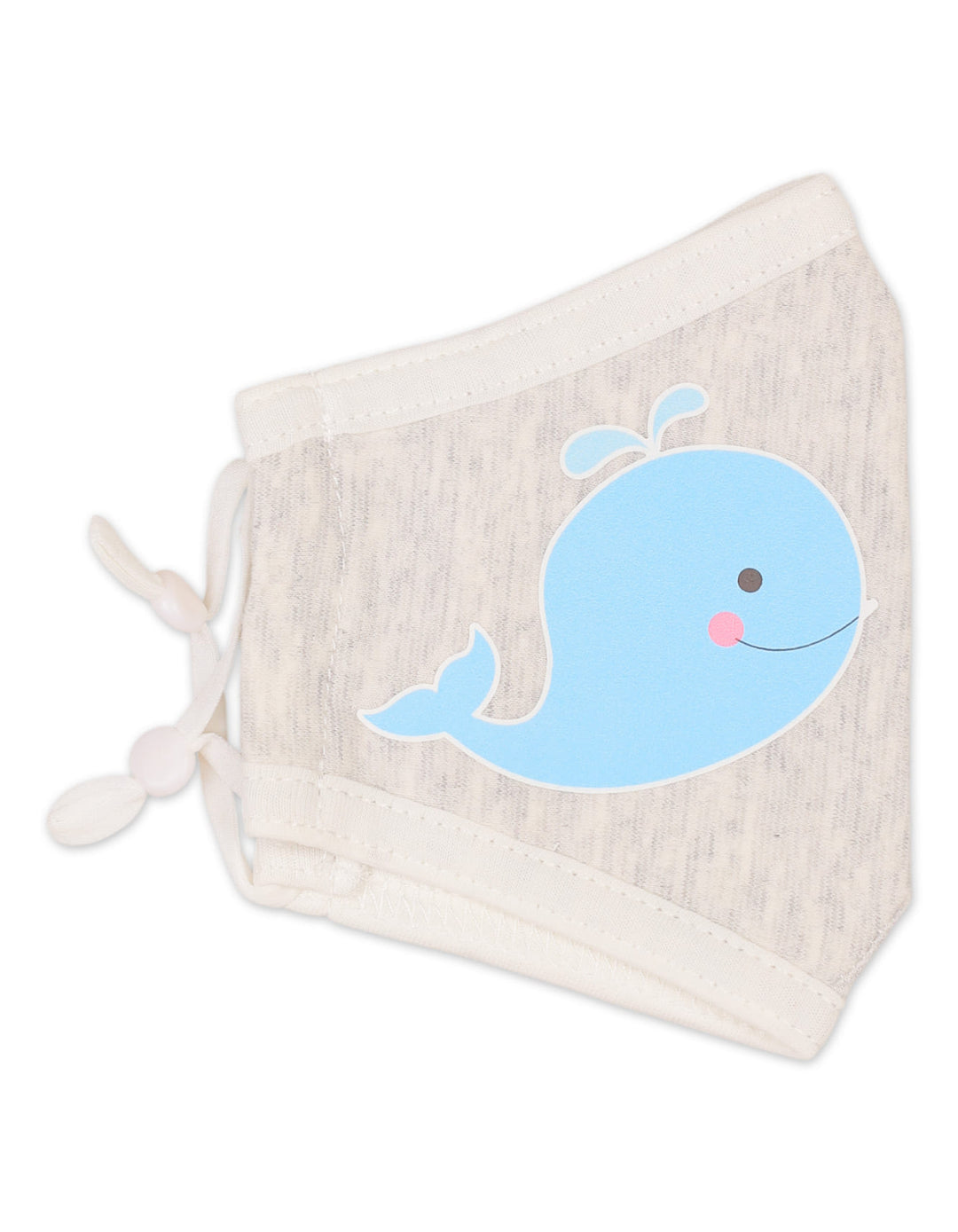 Baby Boys and Boys Reusable Face Mask Blue Whale at Zubaidas