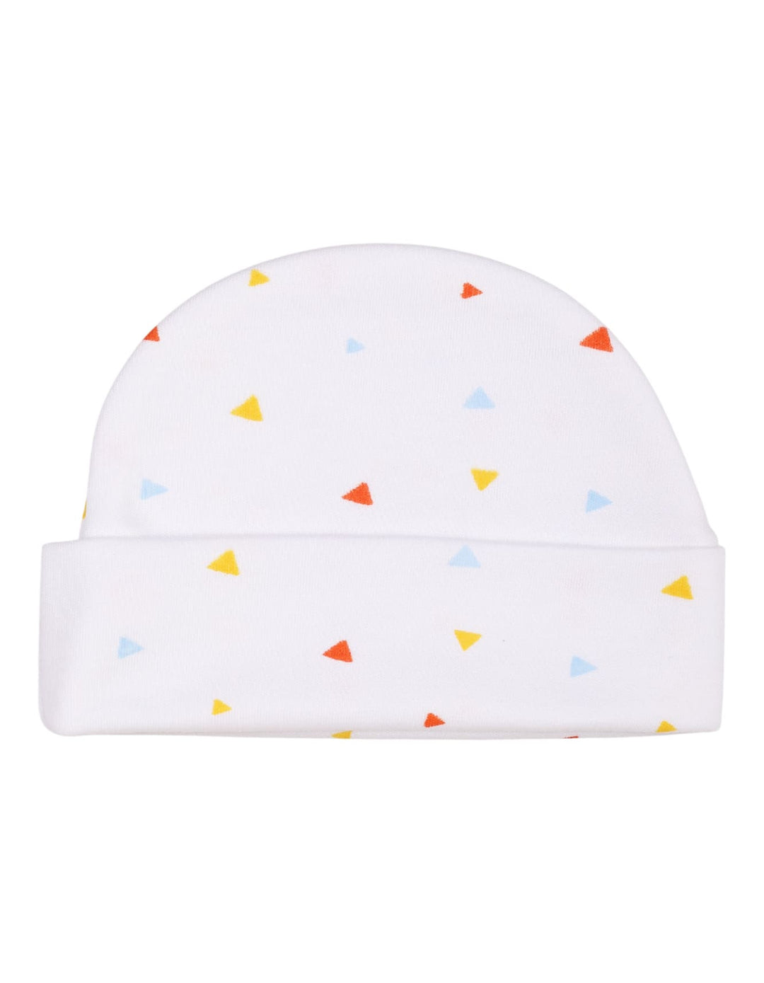 Baby Boys and Girls Cap Bambies Geometric Triangle Theme at Zubaidas