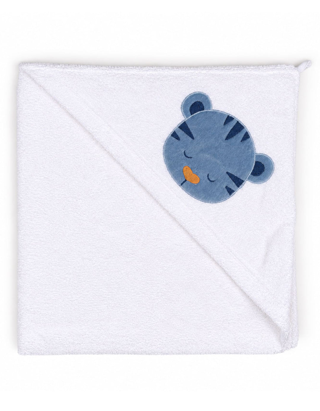 Baby Boys Bath Towel Gift Set 4 Pcs Cub White at Zubaidas Online Pakistan