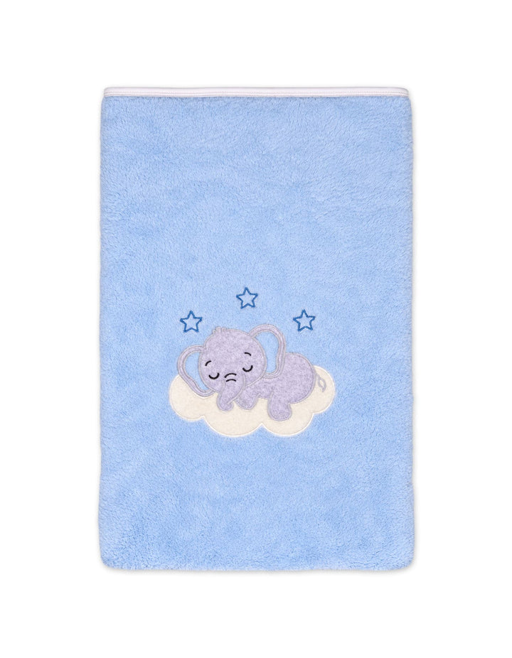 Baby Boys Blanket Elephant Blue at Zubaidas Online Pakistan