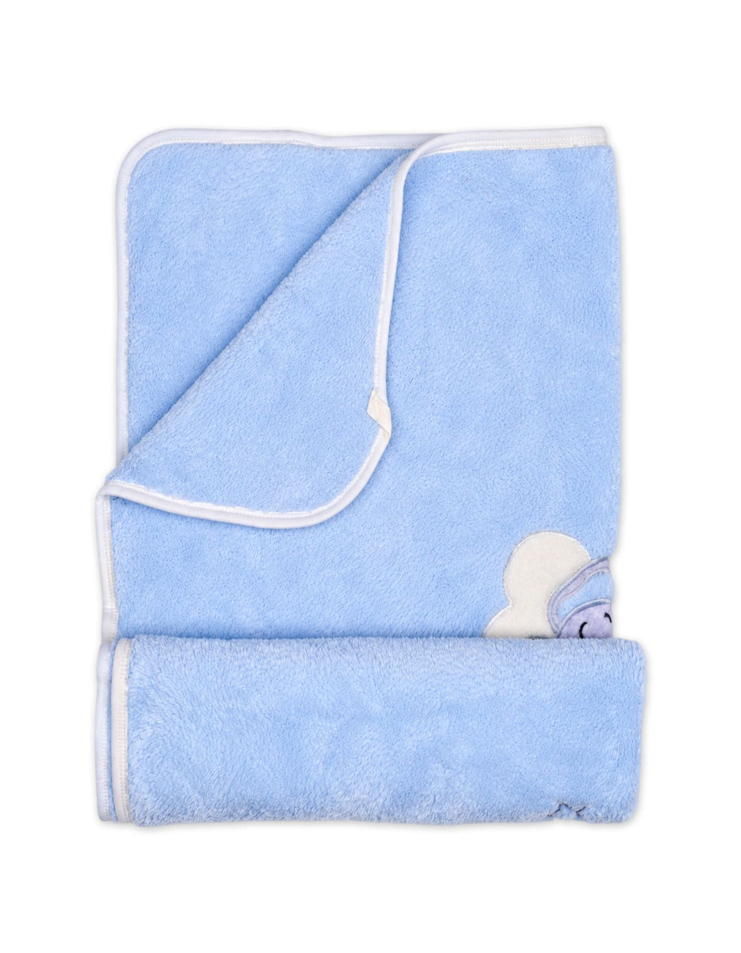Baby Boys Blanket Elephant Blue at Zubaidas