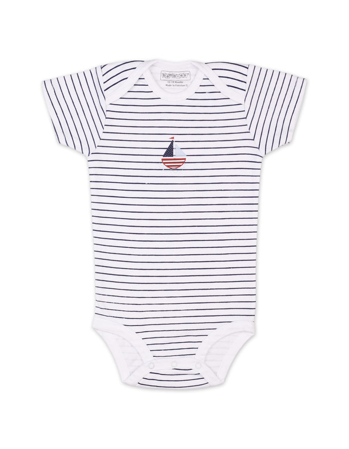 Baby Boys Bodysuit Pack of 3 Bambies Ocean at Zubaidas Online Pakistan