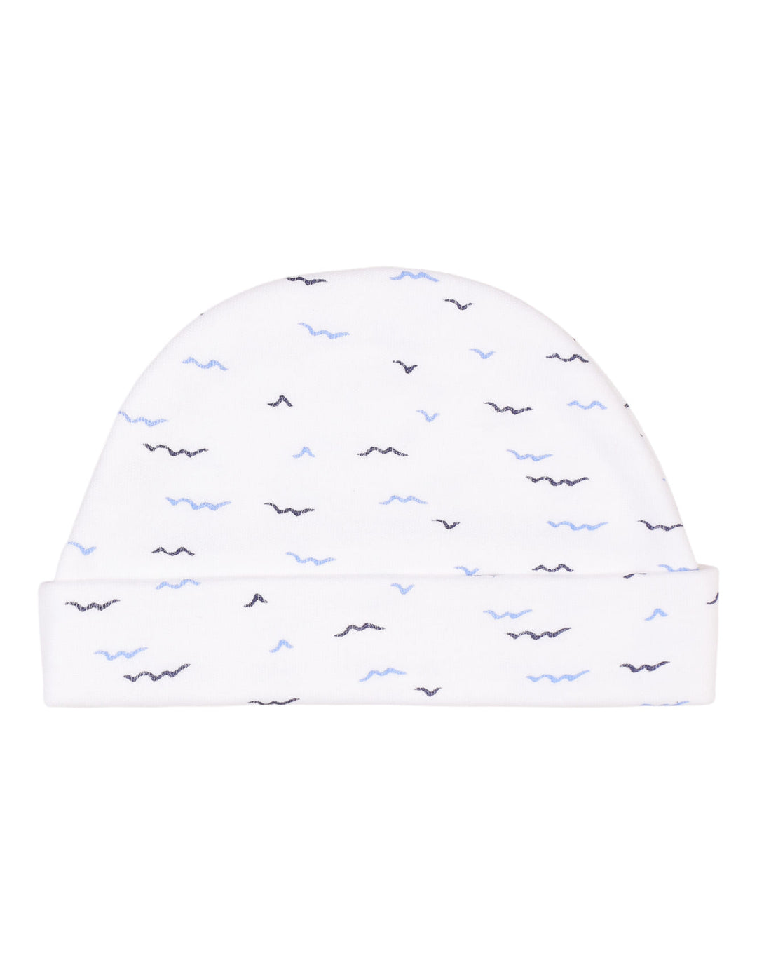 Baby Boys Cap Bambies Ocean Birds Printed White at Zubaidas