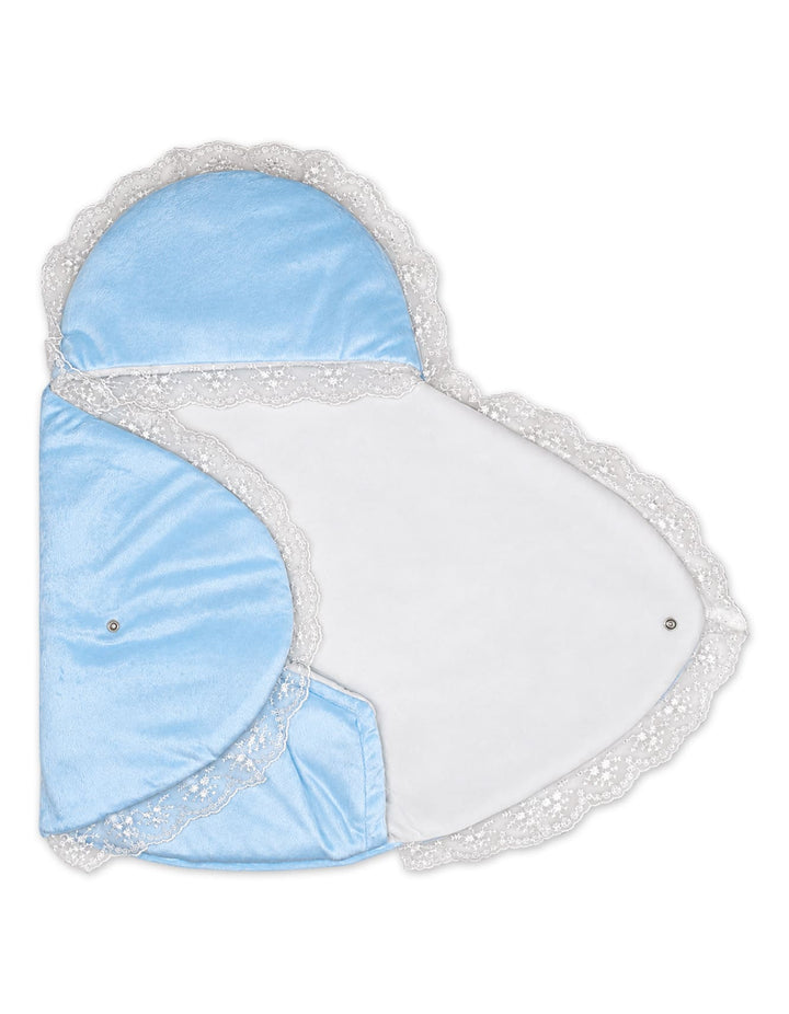 Baby Boys Carry Nest Crown Applique Blue at Zubaidas Official Pakistan