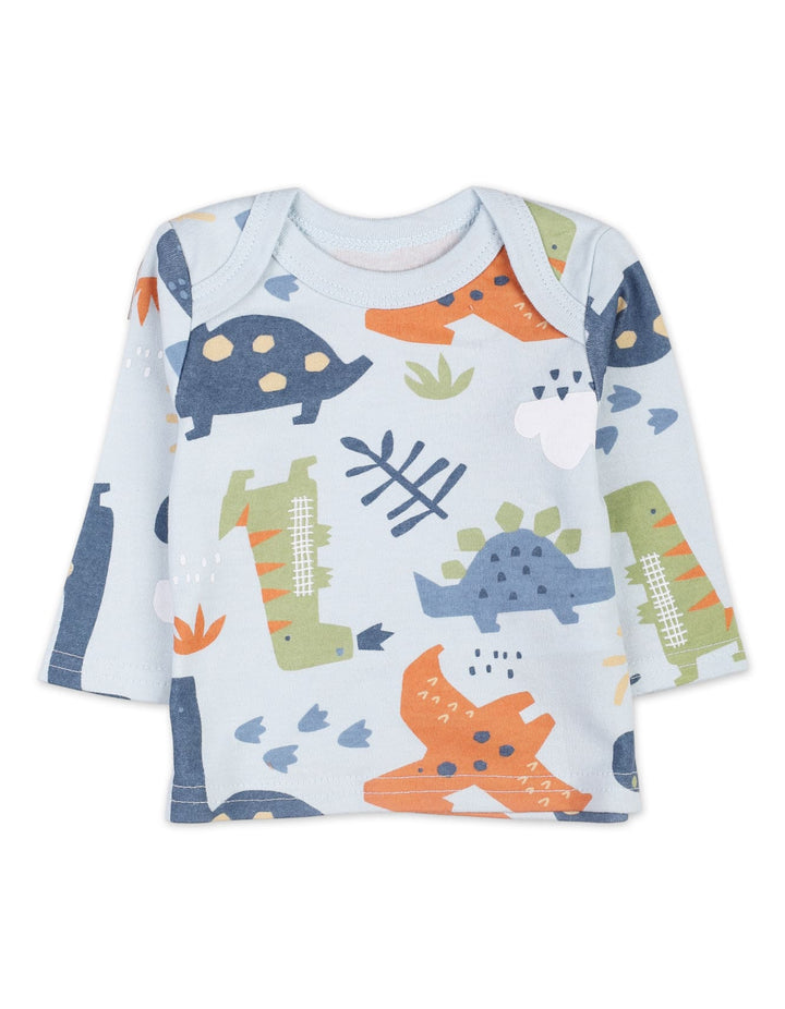 Baby Boys Dungaree Suit Sets Bambies Dinosaur Blue at Zubaidas Pakistan