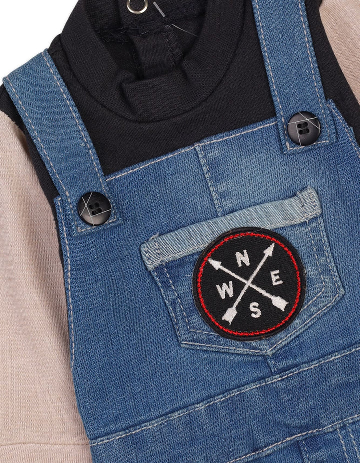 Baby Boys Dungarees Bambies Denim Blue at Zubaidas Pakistan