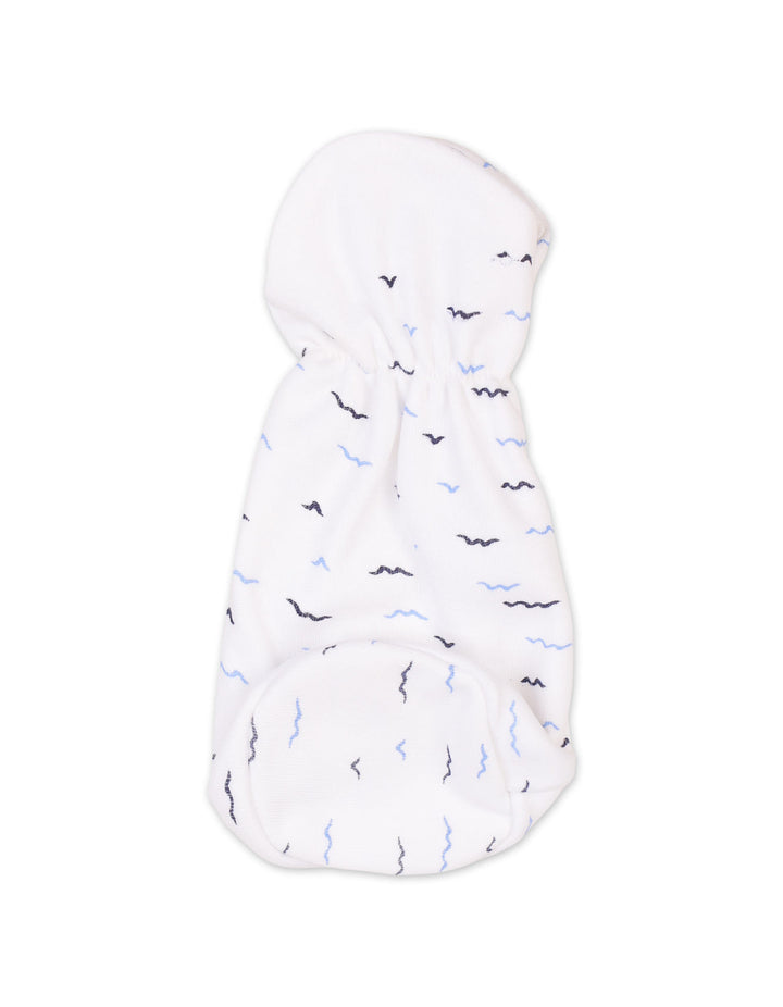 Baby Boys Feeder Cover Bambies Ocean Birds Printed White at Zubaidas Official Pakistan