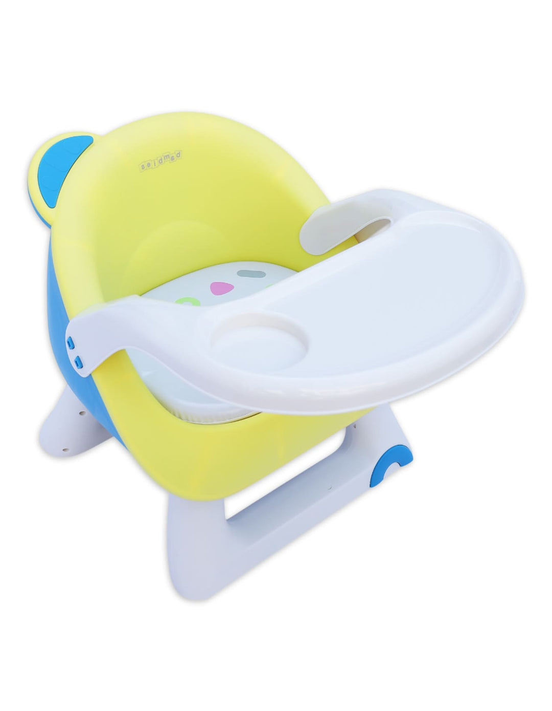 Baby Boys Feeding Chairs Bambies Yellow BB-BC-016 at Zubaidas