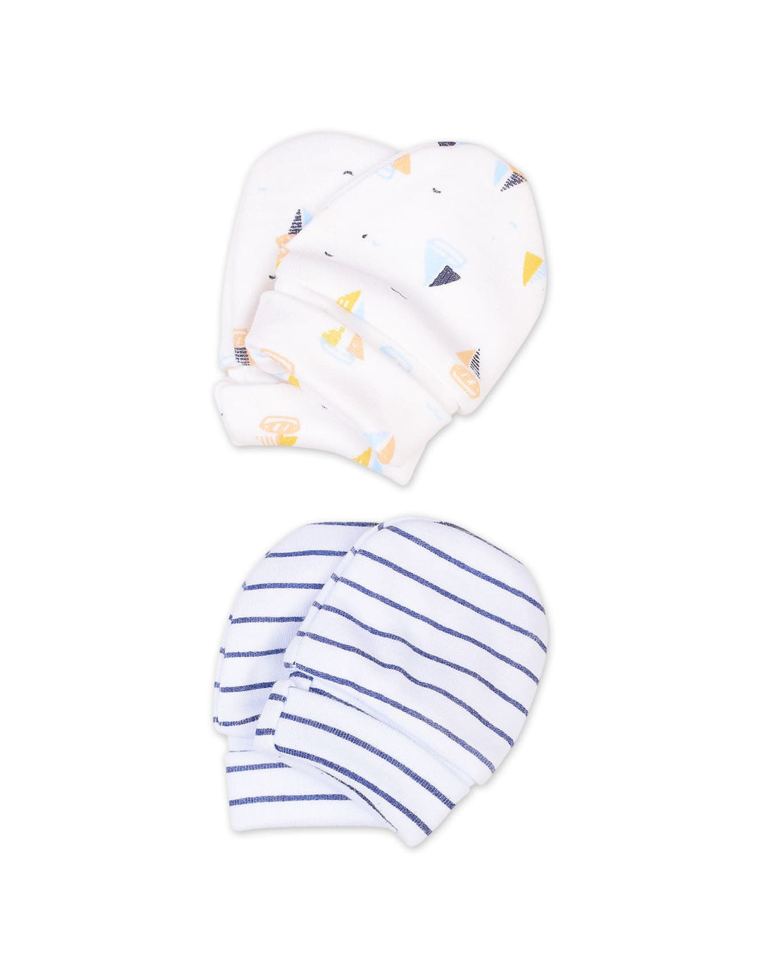Baby Boys Mittens Pack of 2 Bambies Ocean at Zubaidas