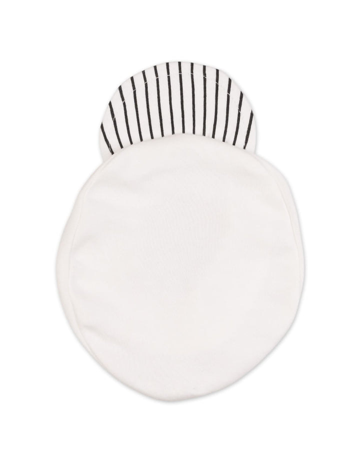 Baby Boys Romper with Cap Black Stripes Premium Turkish Collection at Zubaidas Online Pakistan