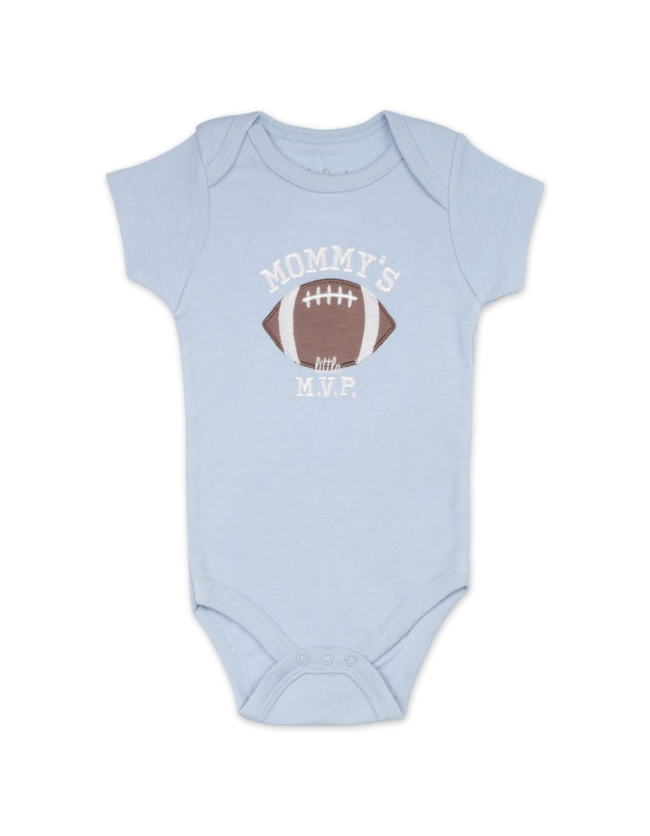 Baby Boys Short Sleeve Bodysuits Pack of 5 Football Theme at Zubaidas Best Online Baby and Kids Shop in Pakistan