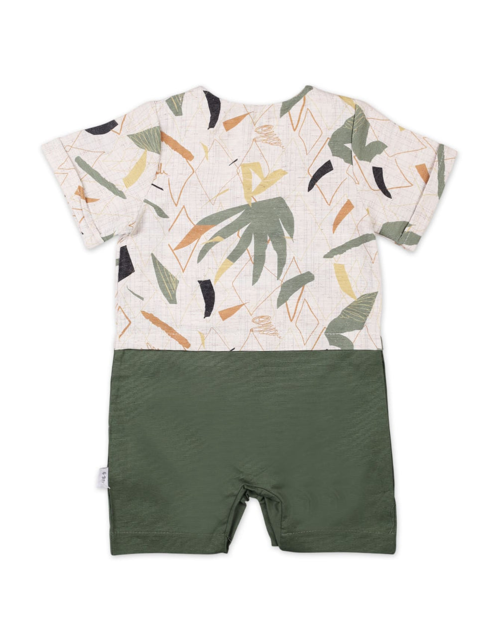 Infant Boys Summer Romper Green Premium Turkish Collection at Zubaidas Online Pakistan