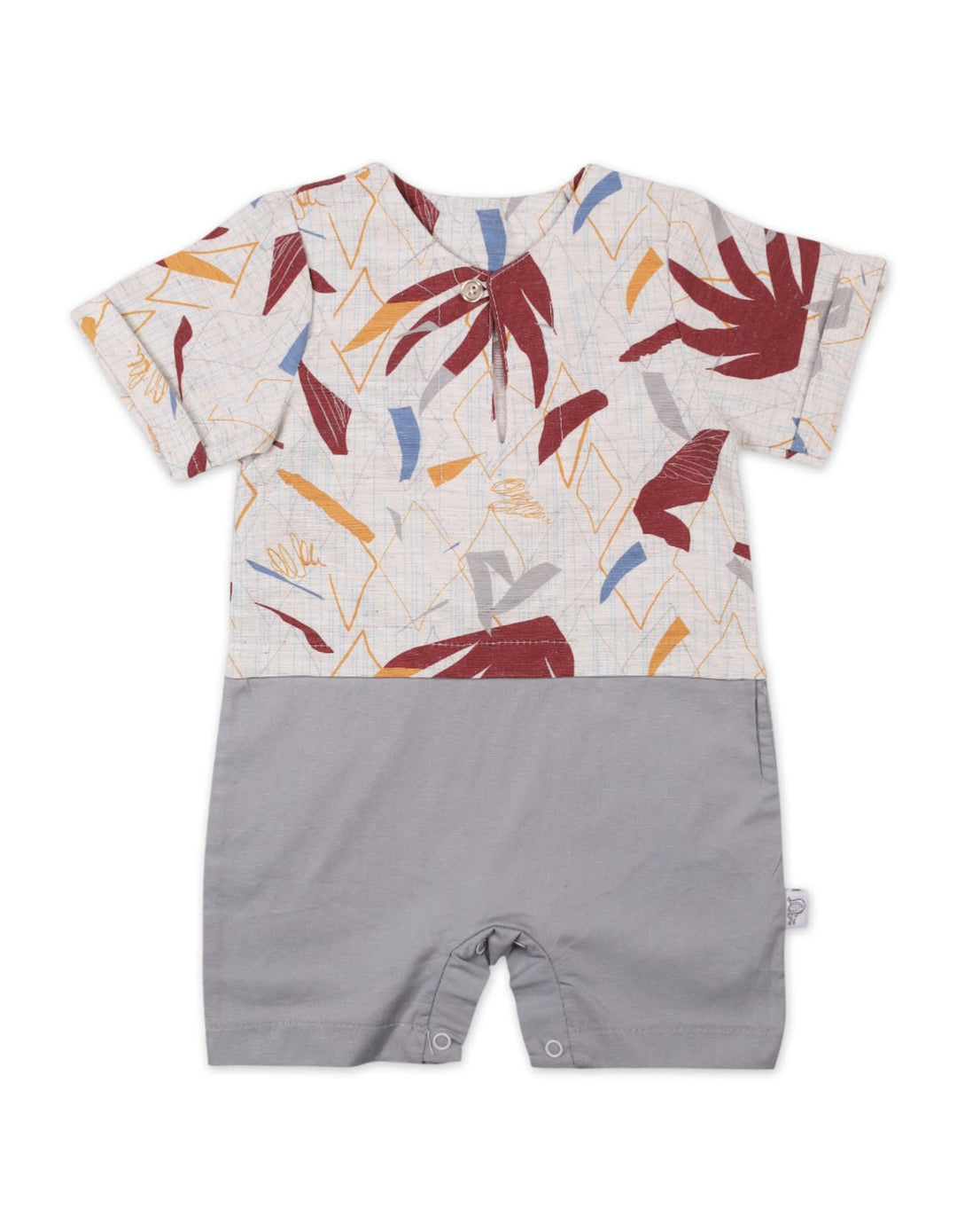 Baby Boys Summer Romper Printed Premium Turkish Collection at Zubaidas
