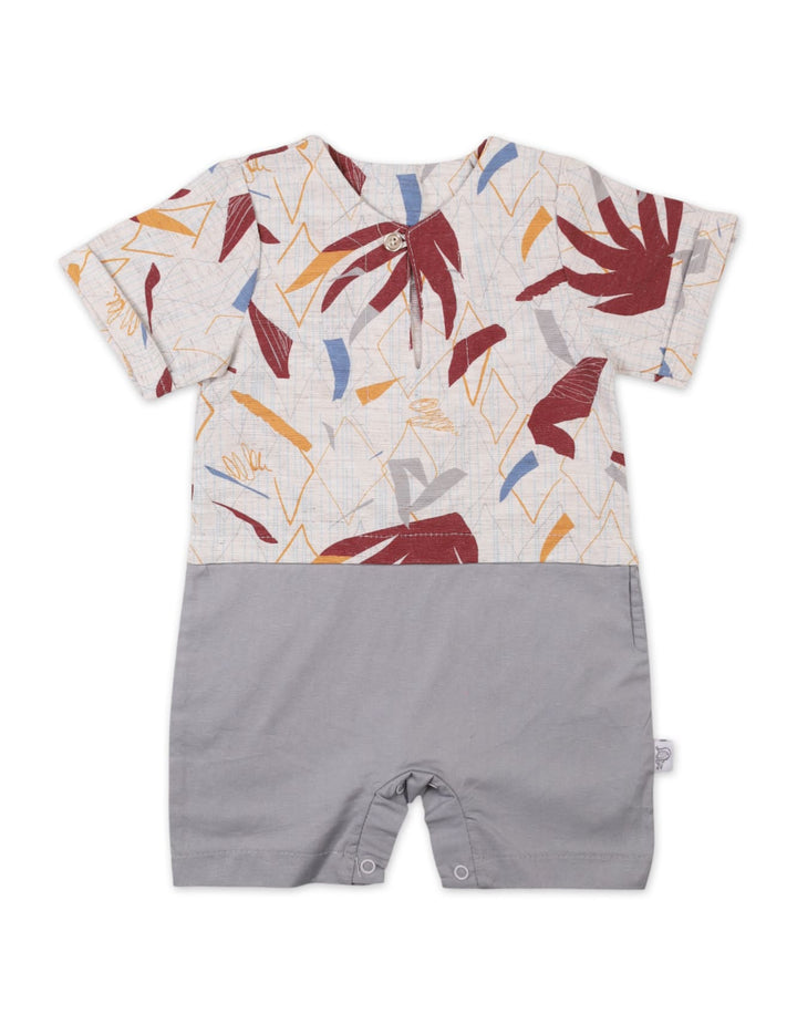 Baby Boys Summer Romper Printed Premium Turkish Collection at Zubaidas