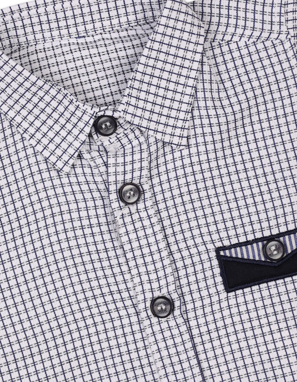 Baby Boys Summer Suit Check Black Premium Turkish Collection at Zubaidas Official Pakistan