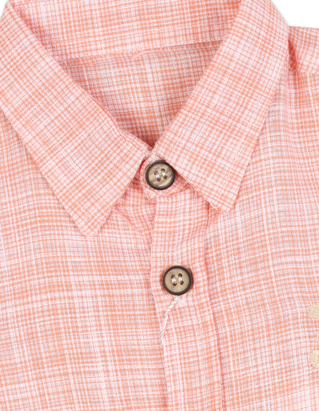 Baby Boys Summer Suit Peach Beige Premium Turkish Collection at Zubaidas Online Pakistan