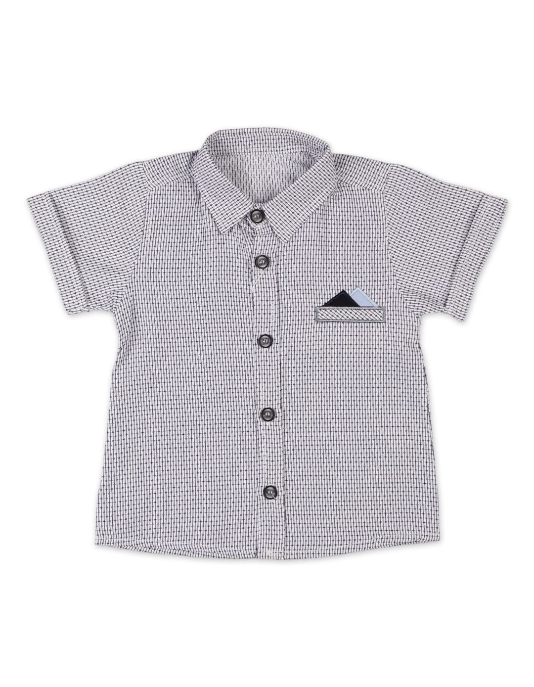 Baby Boys Summer Suit Set Grey Premuim Turkish Collection at Zubaidas Online Pakistan