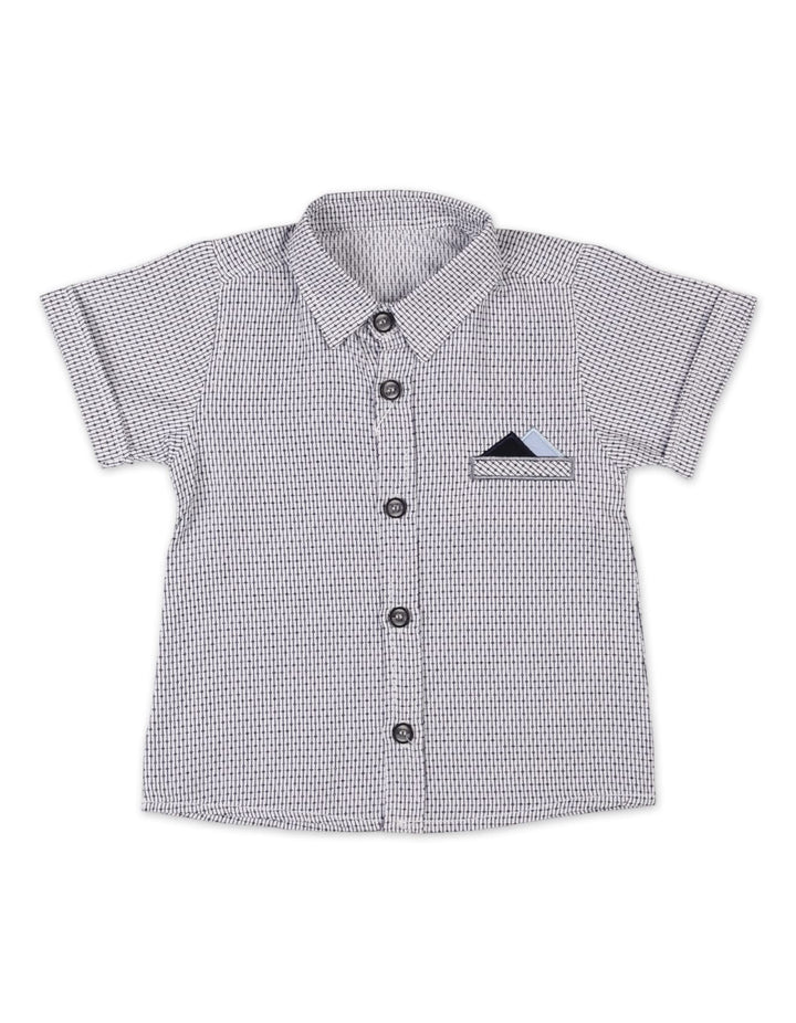 Baby Boys Summer Suit Set Grey Premuim Turkish Collection at Zubaidas Online Pakistan