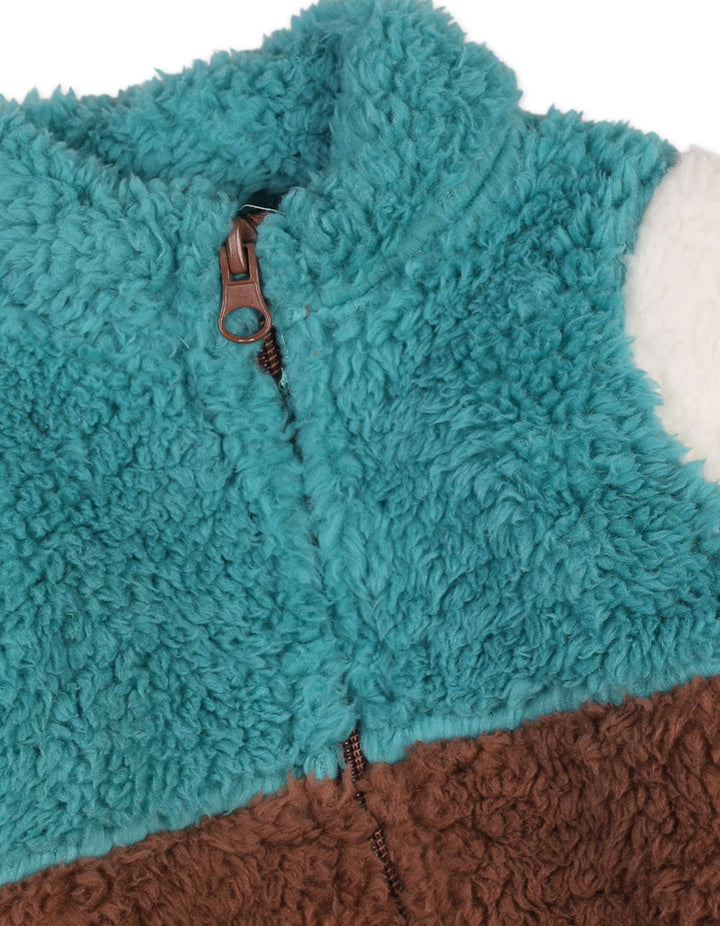 Baby Boys Three Pieces Winter Outfit Bambies Beige and Brown at Zubaidas Official