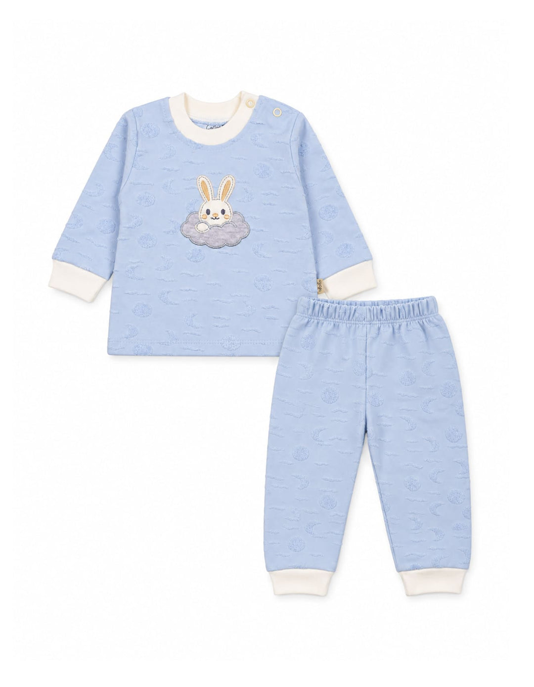 Baby Boys Winter 2 Piece Suit Set Blue Bunny at Zubaidas
