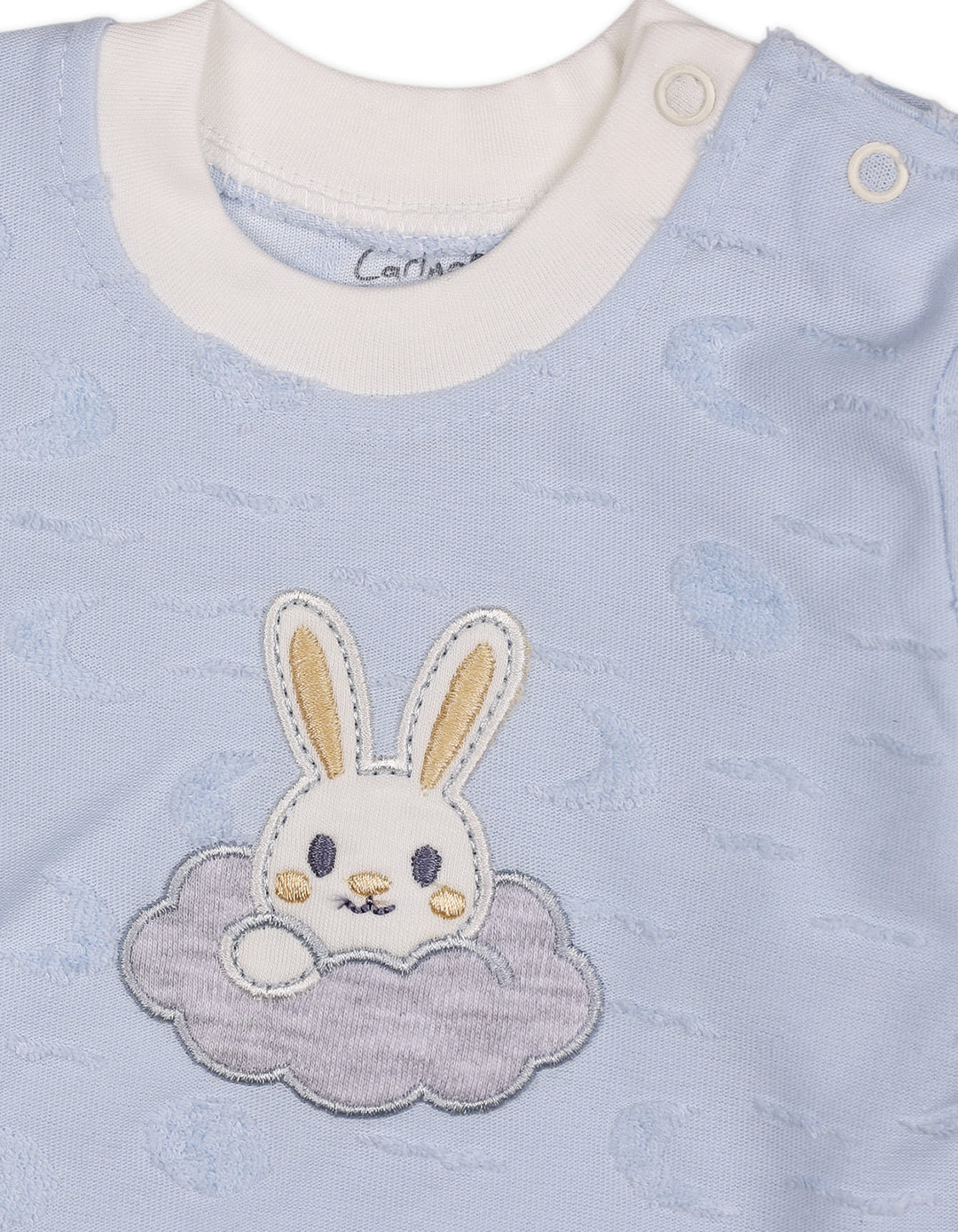 Baby Boys Winter 2 Piece Suit Set Blue Bunny at Zubaidas Official Pakistan