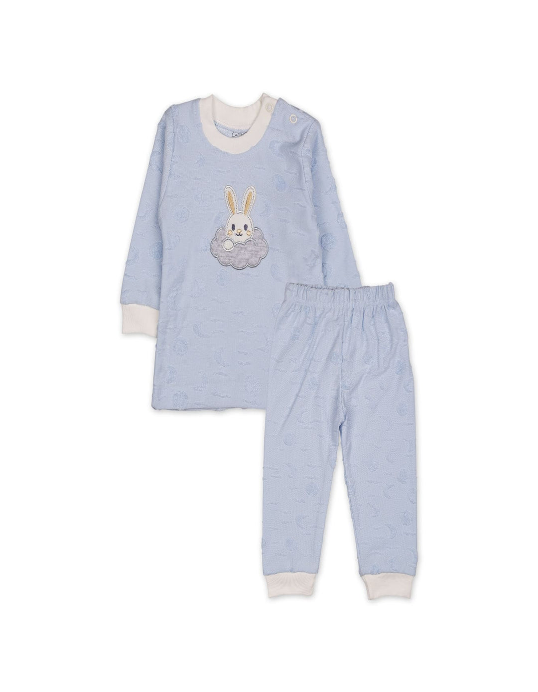 Baby Boys Winter 2 Piece Suit Set Blue Bunny at Zubaidas