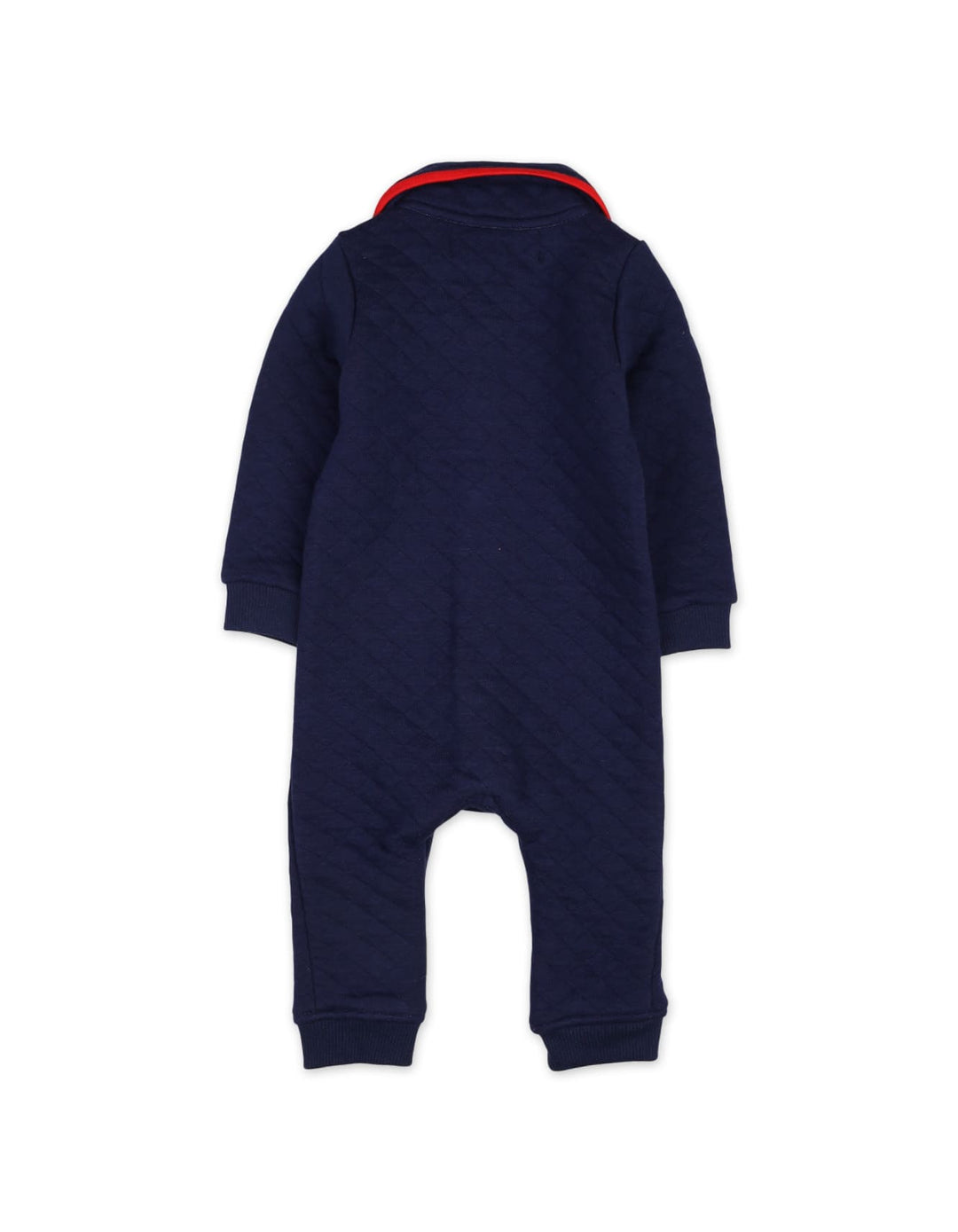 Baby Boys Winter Romper Bambies Quilted Navy Blue at Zubaidas Official Pakistan