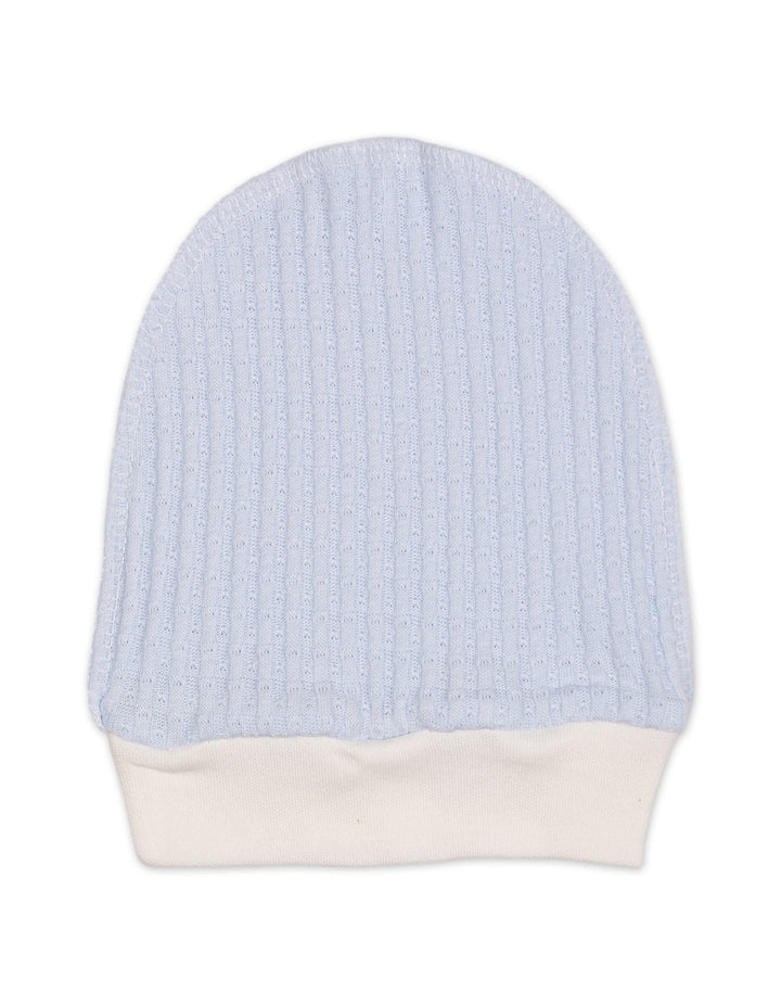 Baby Boys Winter Romper with Cap Bird Applique Blue at Zubaidas Best Online Baby Kids and Moms Store in Pakistan