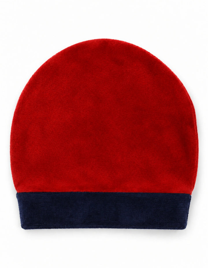 Baby Boys Winter Romper with Cap Suspender Style Navy Blue and Maroon at Zubaidas Best Online Baby and Kids Store in Pakistan