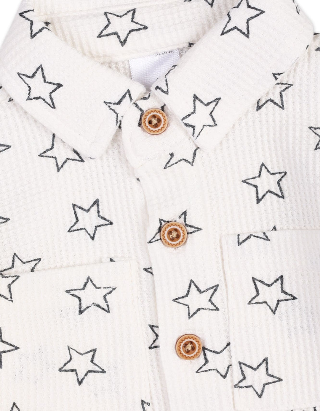 Baby Boys Winter Suit Sets Bambies Stars Balck and White at Zubaidas Official Pakistan