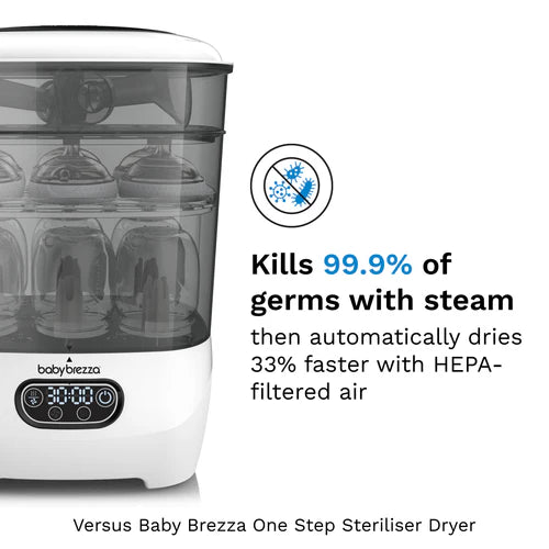 Baby Brezza One Step Baby Bottle Sterilizer and Dryer Advanced BRZ0069 at Zubaidas