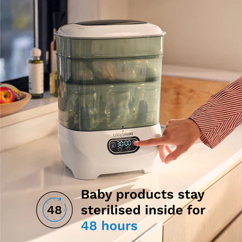 Baby Brezza One Step Baby Bottle Sterilizer and Dryer Advanced BRZ0069 at Zubaidas Graco Babyshop Pakistan 