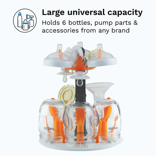 Baby Brezza One Step Baby Bottle Sterilizer and Dryer White BRZ0098 at Zubaidas Best Online Baby Store in Pakistan