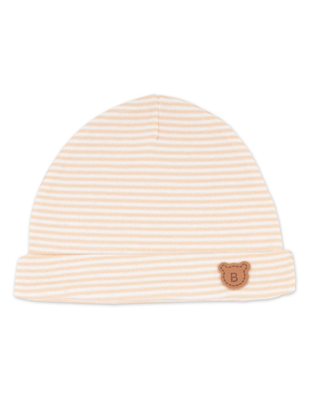Baby Cap Pack of 3 Bear Beige at Zubaidas