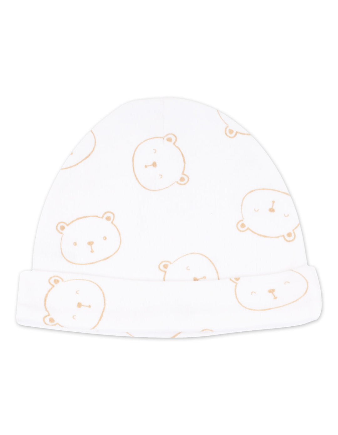 Baby Cap Pack of 3 Bear Beige at Zubaidas