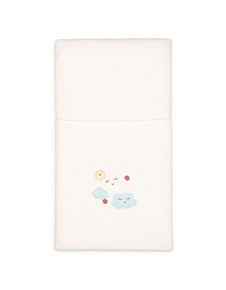 Baby Carry Nest 3 Pcs Gift Set Blue Clouds at Zubaidas Pakistan