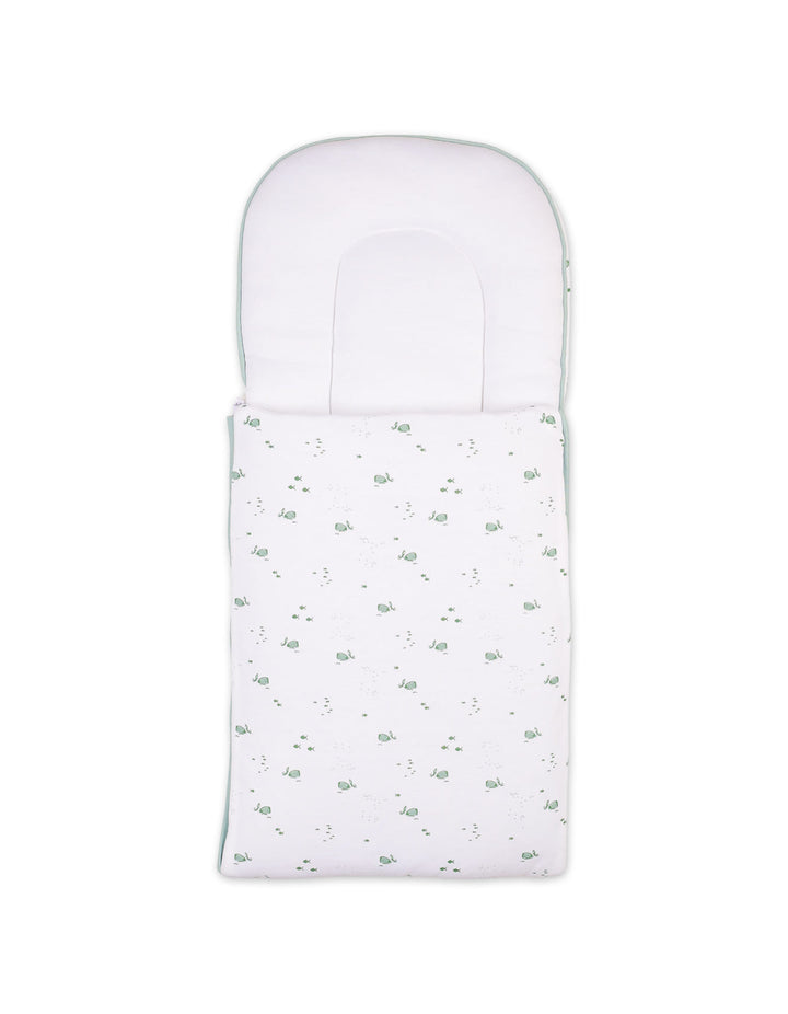 Baby Carry Nest Bambies Marine Printed White at Zubaidas