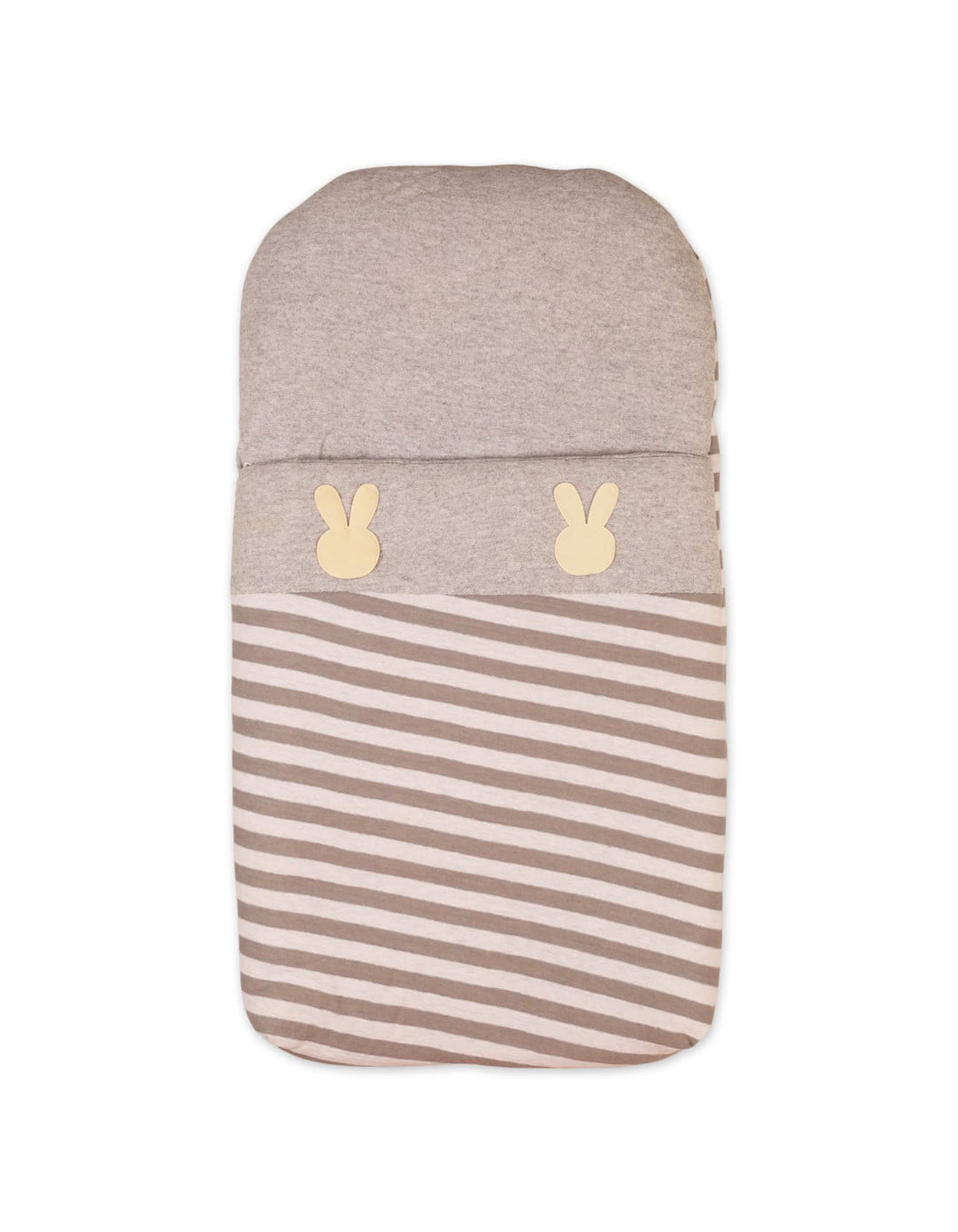 Baby Carry Nest Bambies Striped Bunny Grey at Zubaidas