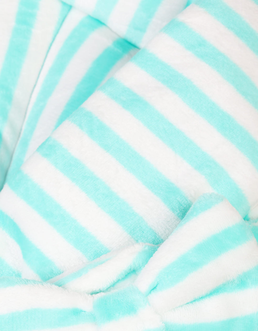 Baby Carry Nest Bambies Striped Plush Bear Design Mint Green at Zubaidas Pakistan