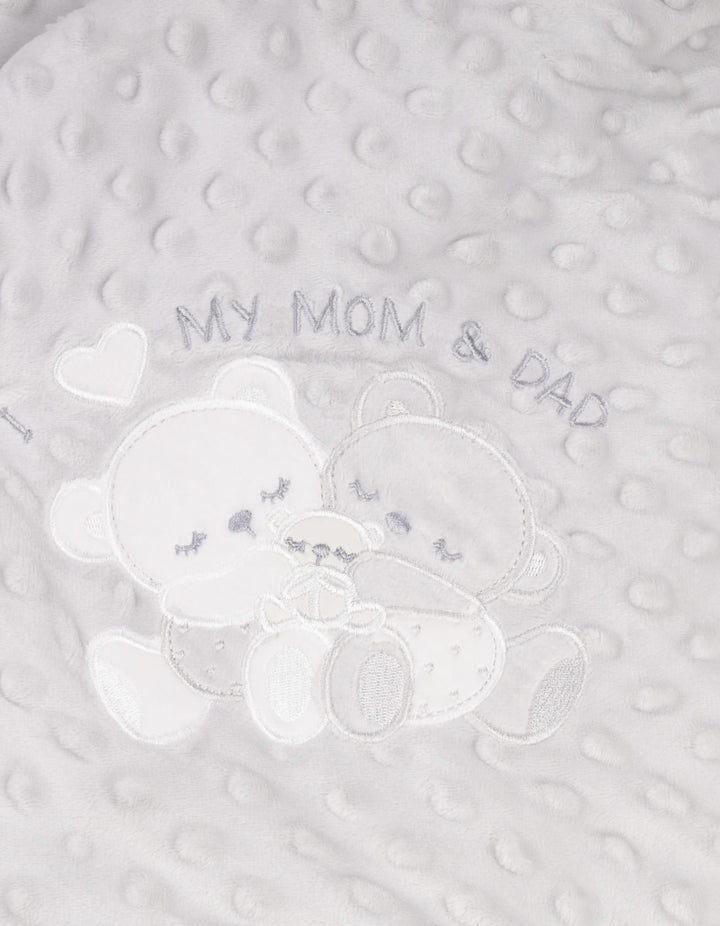Baby Carry Nest Hooded Bear theme Grey at Zubaidas Best Online Baby and Kids Store in Pakistan