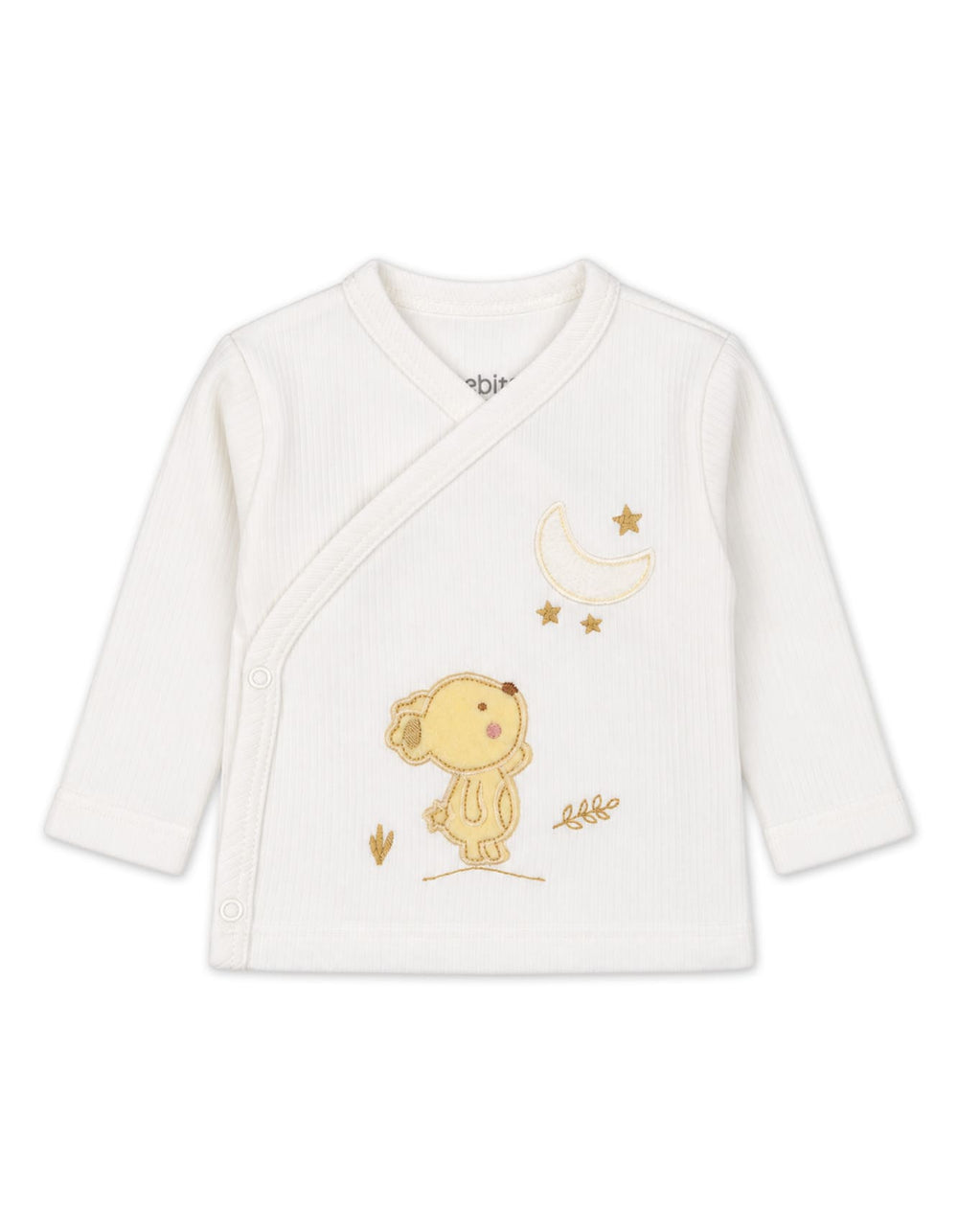 Baby Clothing Gift Set 5 Pcs Bear and Moon Off White at Zubaidas Official Pakistan