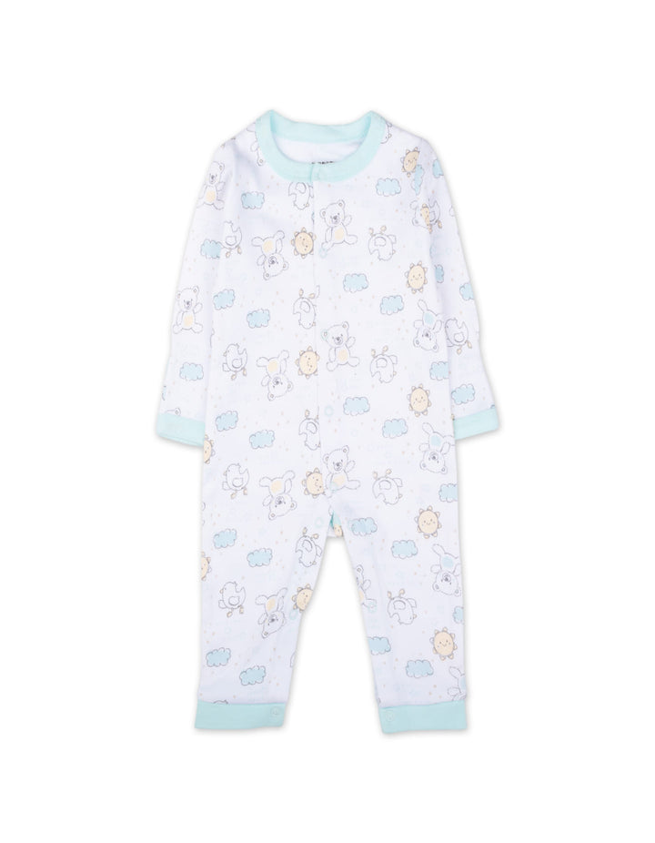Baby Clothing Gift Set 7 Pcs Hello Little One Mint Green and White at Zubaidas Online Pakistan