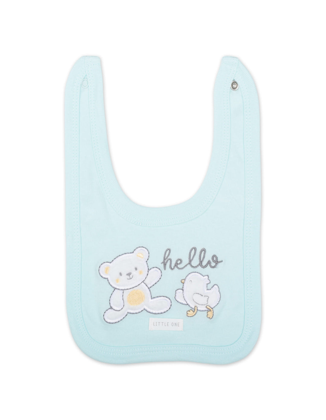 Baby Clothing Gift Set 7 Pcs Hello Little One Mint Green and White at Zubaidas Number 1 Baby and Kids Store in Pakistan