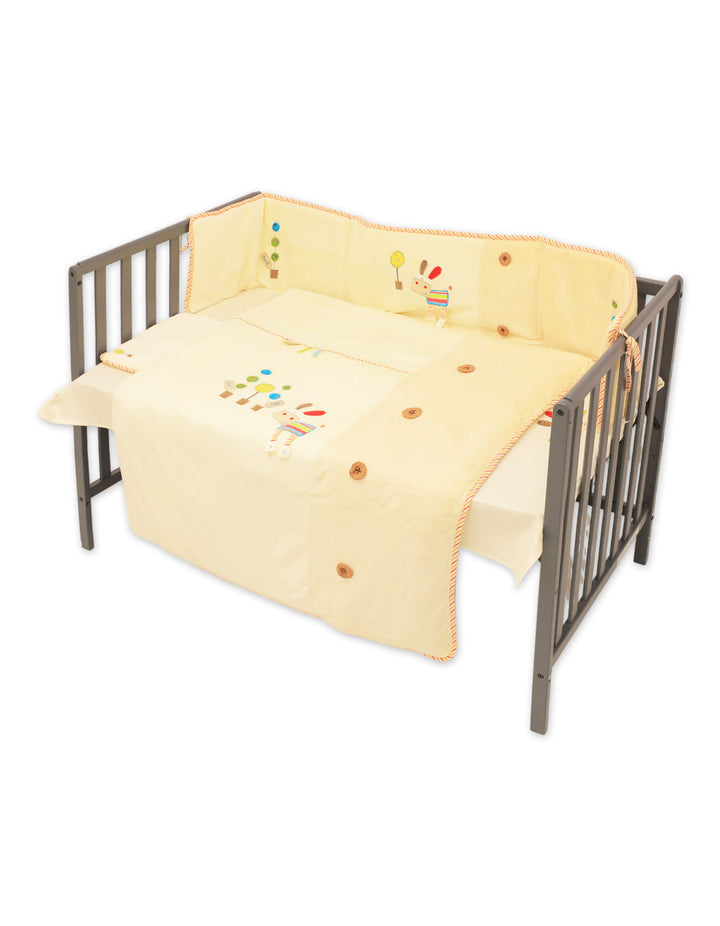 Baby Cot Bedding 4 Piece Set Nara Garden at Zubaidas Online Pakistan